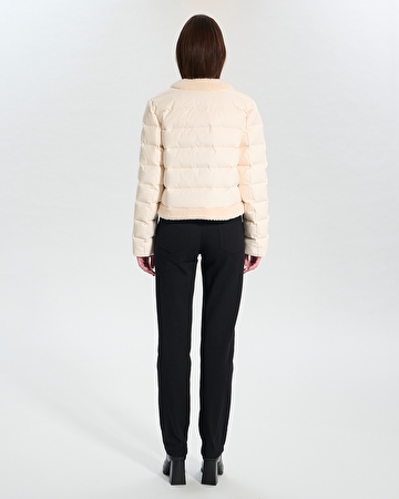 Déesse coat Short ecru down jacket ZAPA