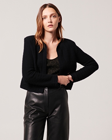 Glade Vest Short black vest ZAPA