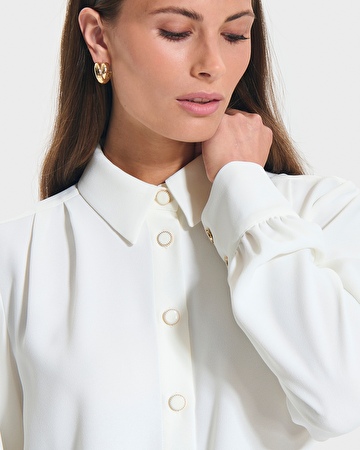 Shirt Tara Chemise fluide écrue ZAPA