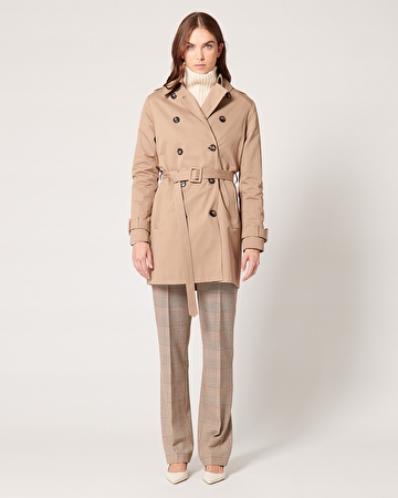 Taoto trench coat Mastic short trench coat ZAPA