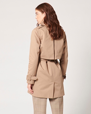 Taoto trench coat Mastic short trench coat ZAPA