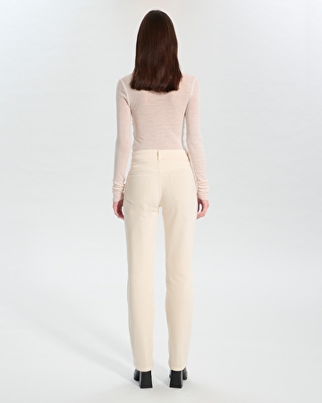 Jayce Jeans Ecru straight jeans ZAPA