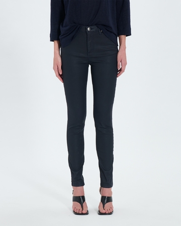 Jskinny Jeans Navy lacquered skinny jeans ZAPA