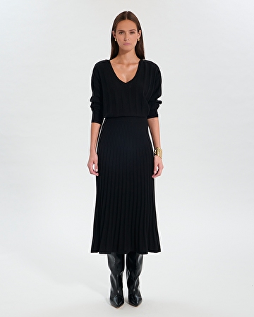Jordan skirt Long black skirt ZAPA