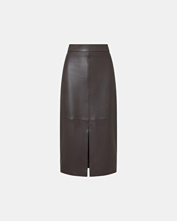Jala skirt Chocolate pencil skirt ZAPA