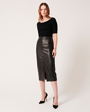 Jala skirt Black pencil skirt ZAPA
