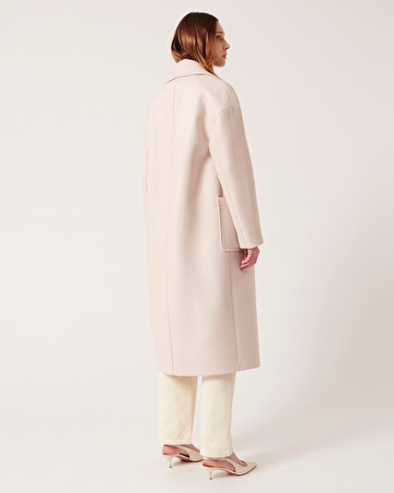 Miranda coat Natural straight coat ZAPA