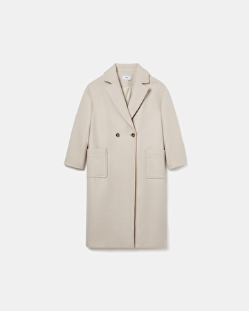 Miranda coat Natural straight coat ZAPA