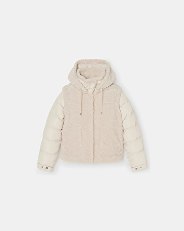 Modesta Puffy jacket Modesta Puffy jacket Unbleached ZAPA