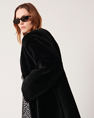 Malcolm coat Black wool coat ZAPA