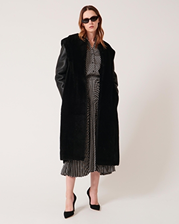 Malcolm coat Black wool coat ZAPA