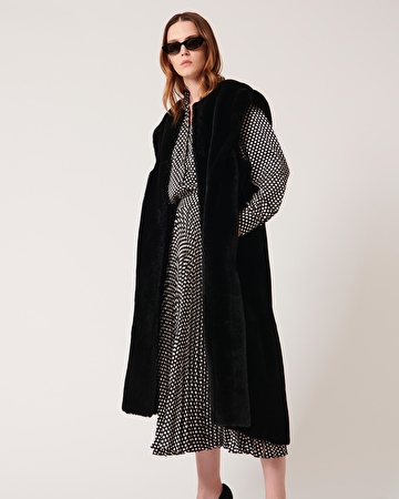 Malcolm coat Black wool coat ZAPA