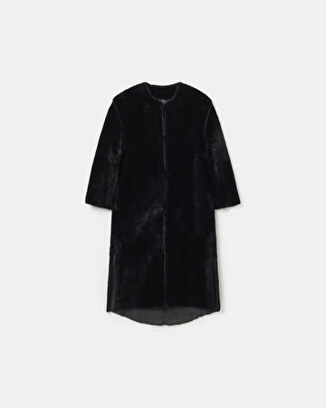 Malcolm coat Black wool coat ZAPA