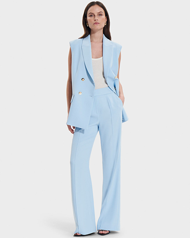 Vaasa Jacket Sky blue sleeveless jacket ZAPA