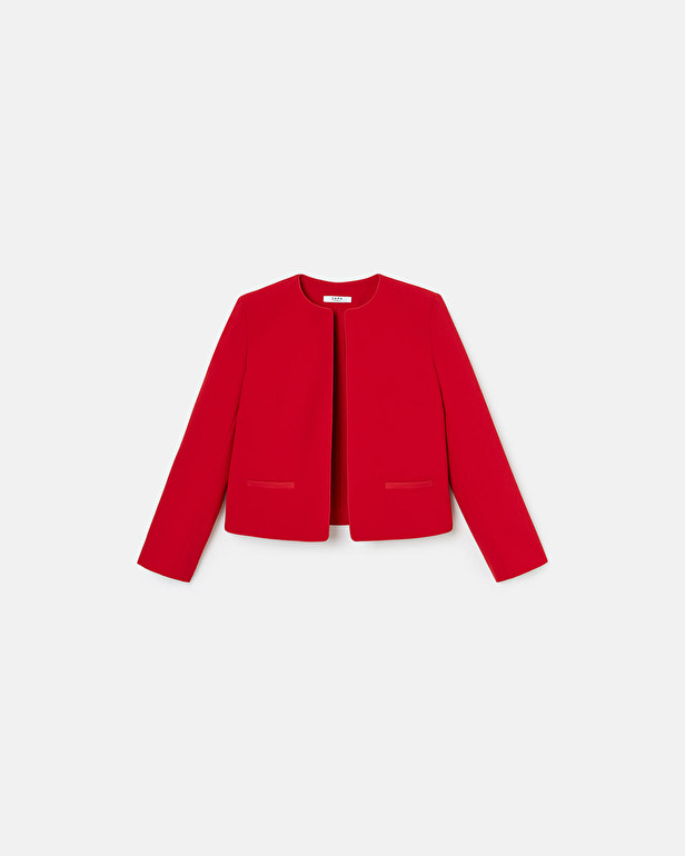 Vincenzo jacket Short red jacket ZAPA