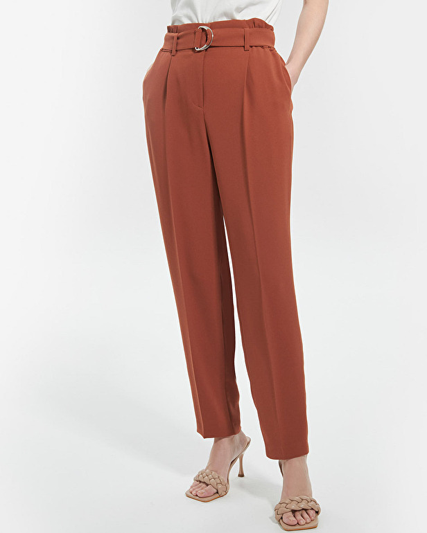 Patricia pants Rust straight pants ZAPA