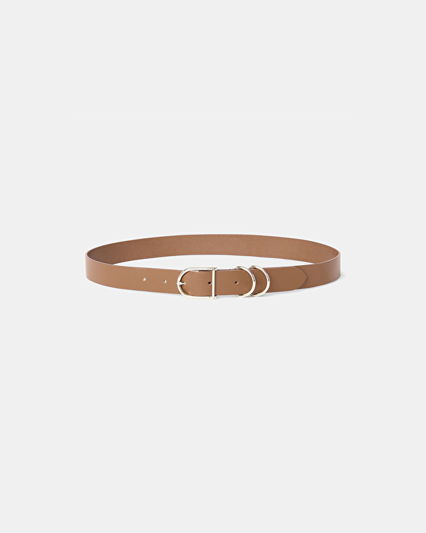 Clelia Belt Cognac Smooth Belt ZAPA