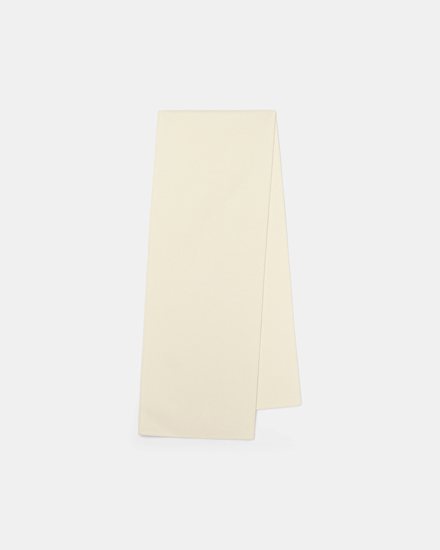 Evy scarf Ecru double-faced scarf ZAPA