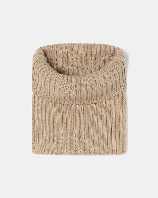 Amore collar Camel Knit Collar ZAPA