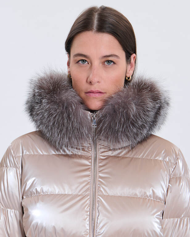 Daly Puffy jacket Daly Puffy jacket Candied Chestnut ZAPA