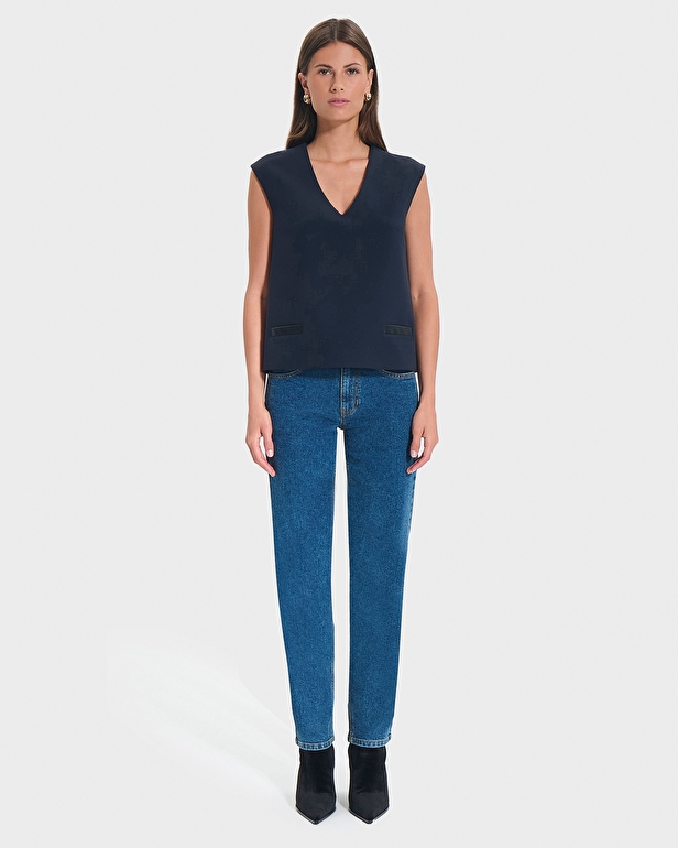 Truth top V-neck top ZAPA