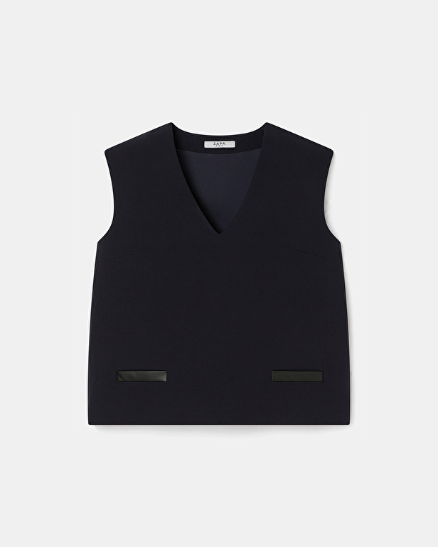 Truth top V-neck top ZAPA