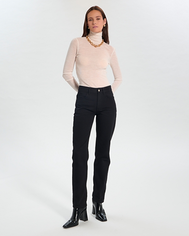 Jayce Jeans Black straight jeans ZAPA