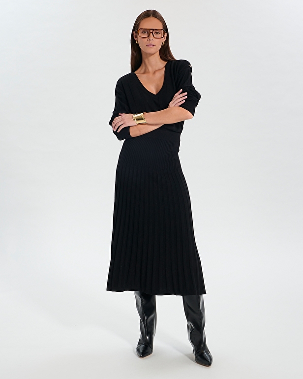 Jordan skirt Long black skirt ZAPA