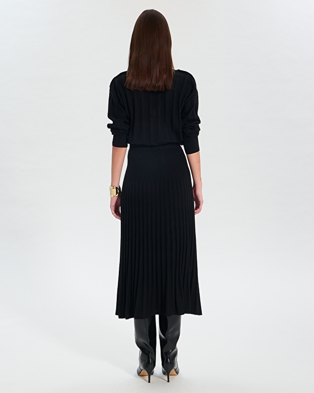 Jordan skirt Long black skirt ZAPA