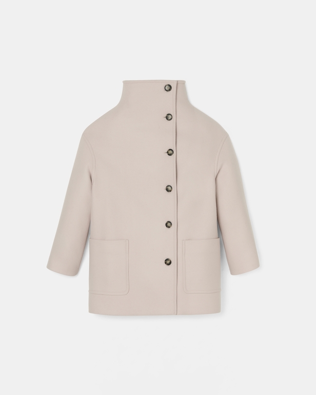 Miritino coat Natural short coat ZAPA