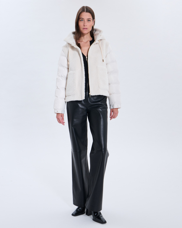 Modesta Puffy jacket Modesta Puffy jacket Unbleached ZAPA