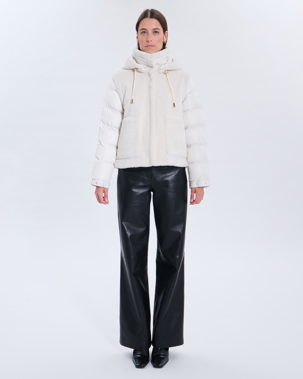 Modesta Puffy jacket Modesta Puffy jacket Unbleached ZAPA
