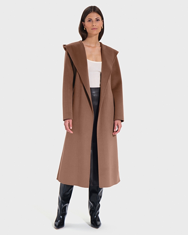 Mystere Coat Mastic Long Dressing Gown Coat ZAPA