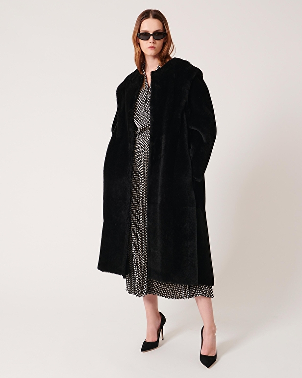Malcolm coat Black wool coat ZAPA
