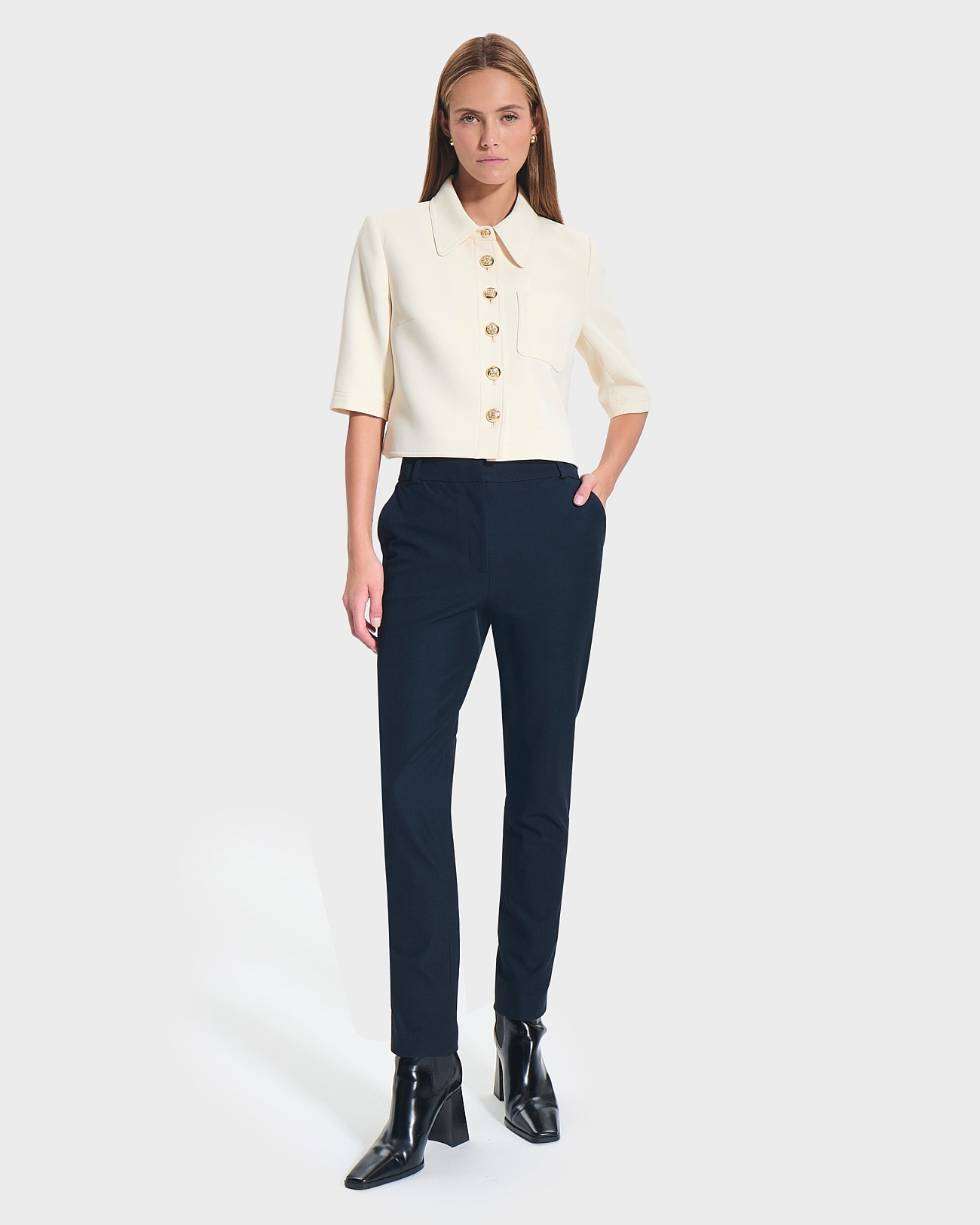 Pisti pants Straight-leg nocturne pants ZAPA