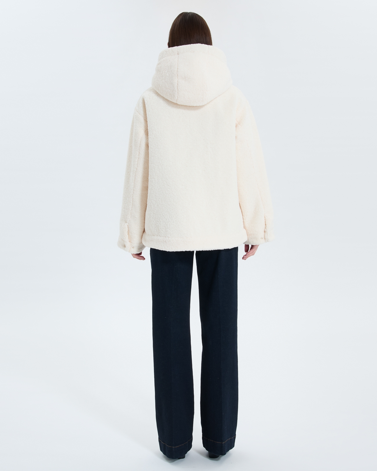 Poggy Parka Ecru Saharan-style parka ZAPA