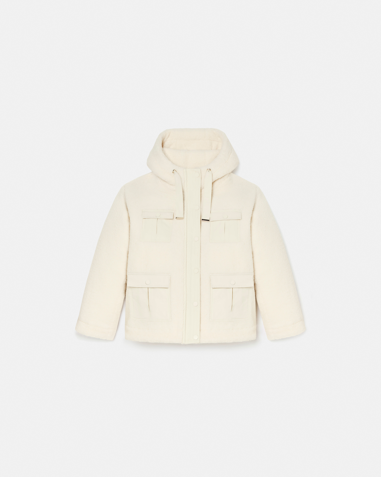 Poggy Parka Ecru Saharan-style parka ZAPA