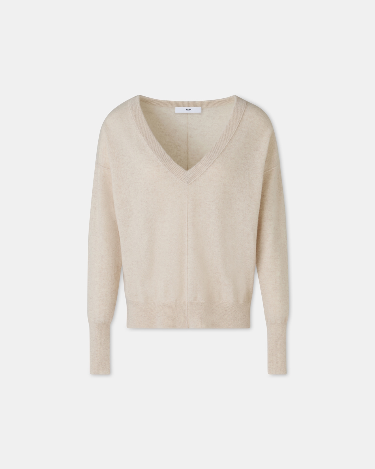 Pucci sweater Beige heather cashmere sweater ZAPA