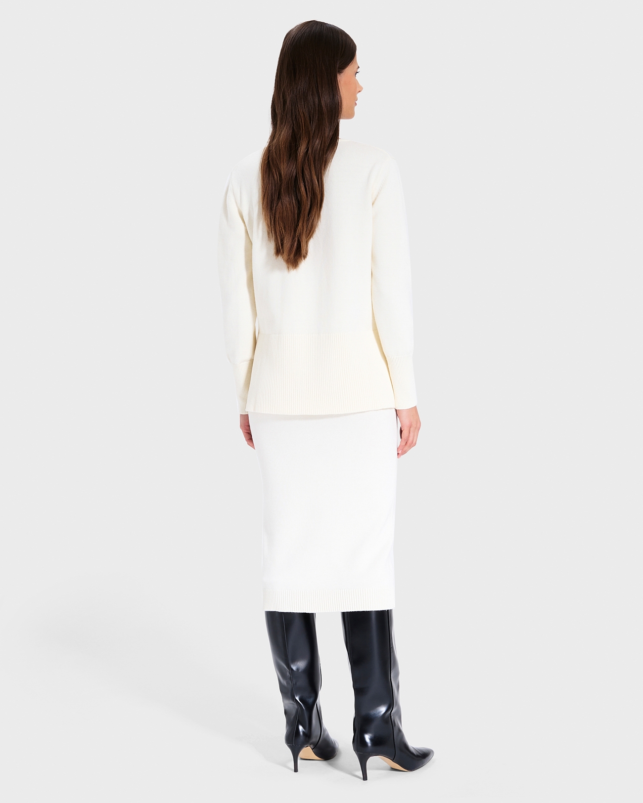 Nalani Sweater Ecru Loose Sweater ZAPA