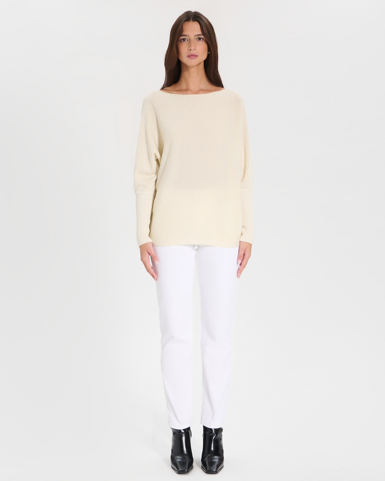 Penseeboat sweater Gold boat-neck sweater ZAPA