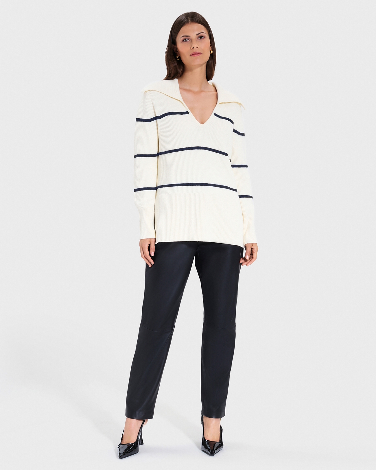 Nalanda Sweater Sailor Loose Sweater ZAPA