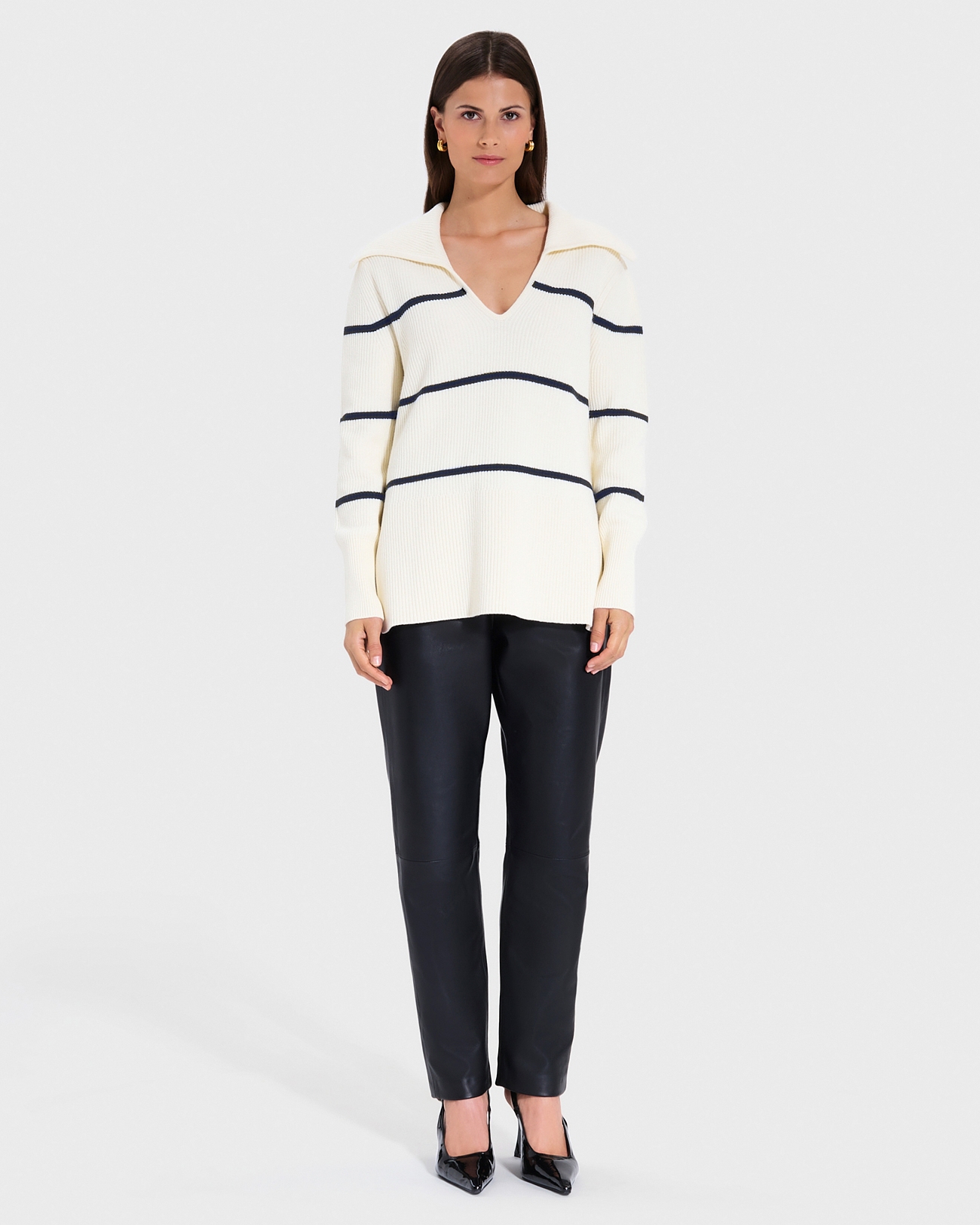 Nalanda Sweater Sailor Loose Sweater ZAPA