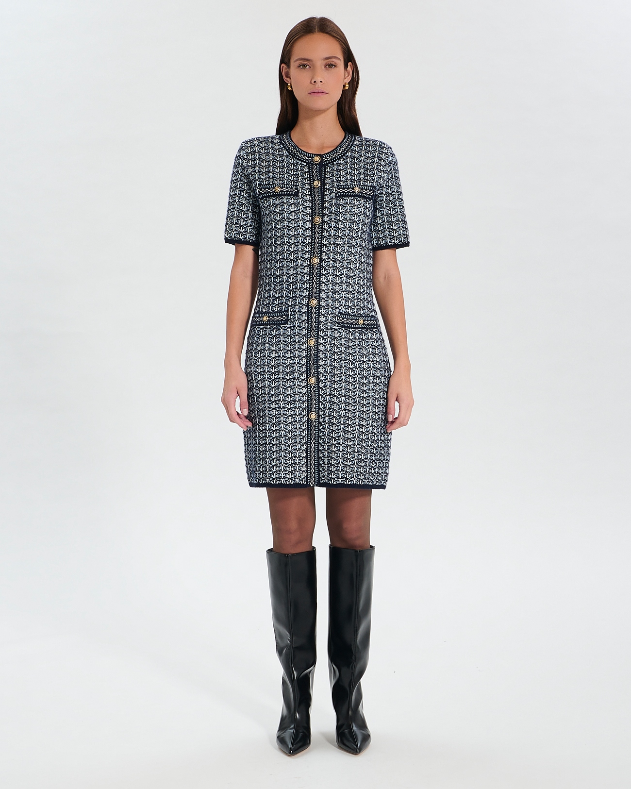 Risma Knitted Dress Short night dress ZAPA