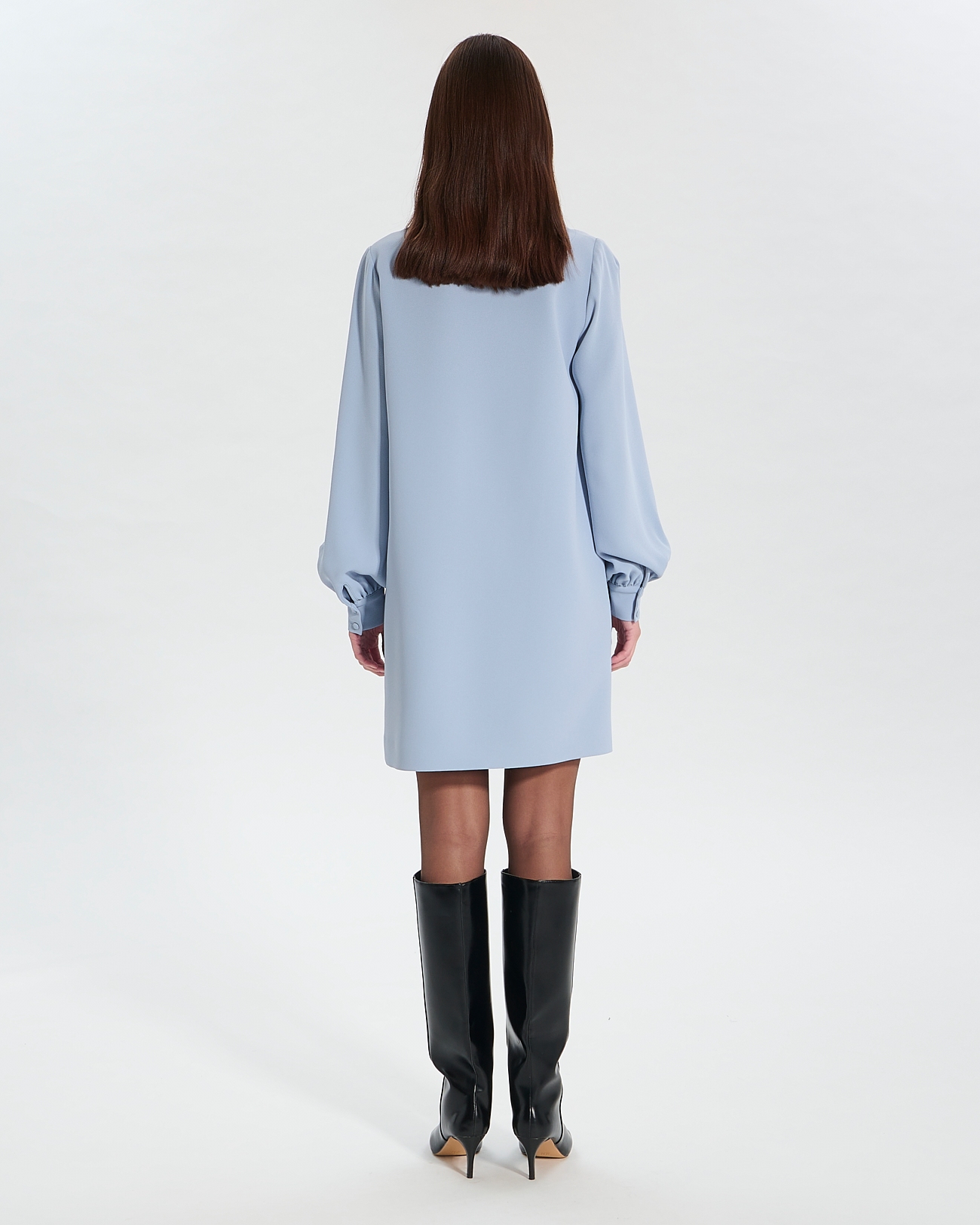 Rheala dress Sky blue straight dress ZAPA