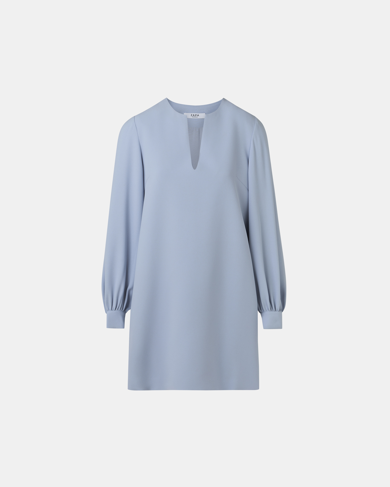 Rheala dress Sky blue straight dress ZAPA