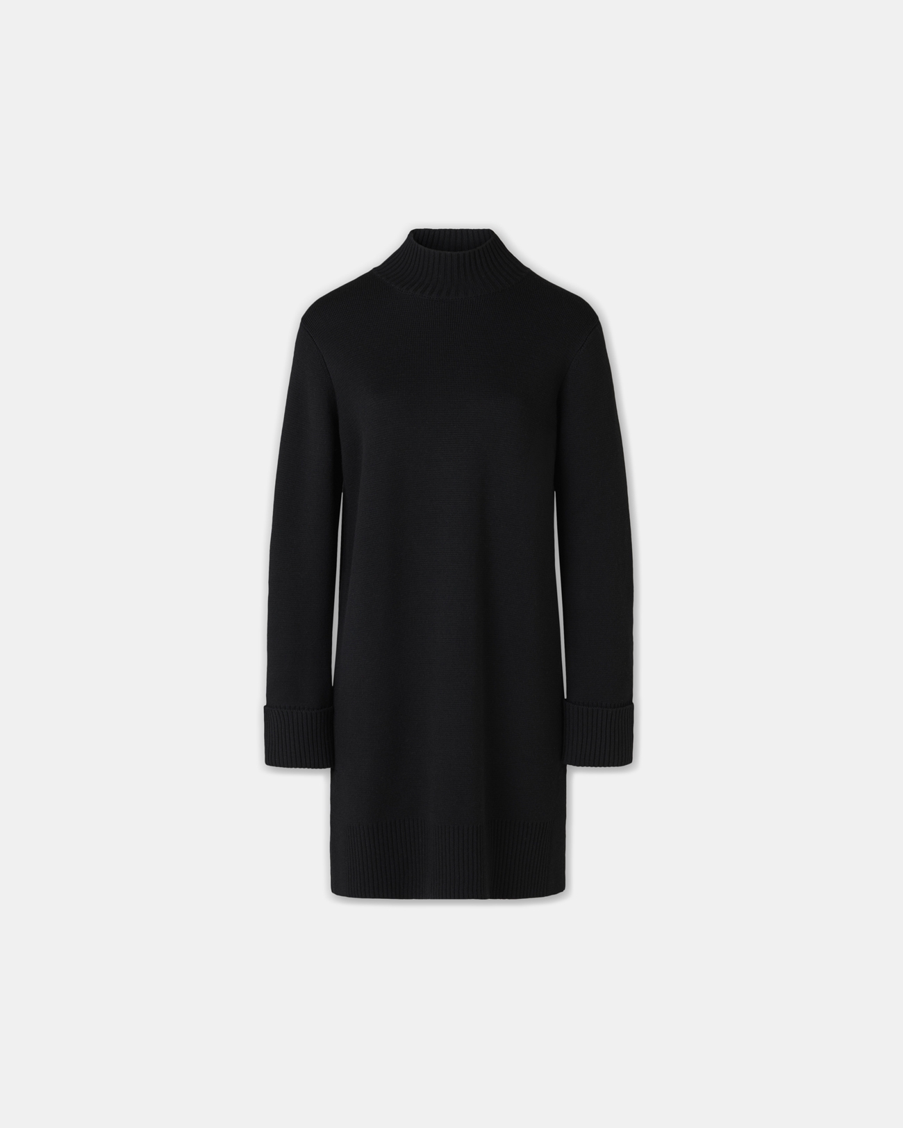 Robe Ritan Robe courte en maille noire ZAPA