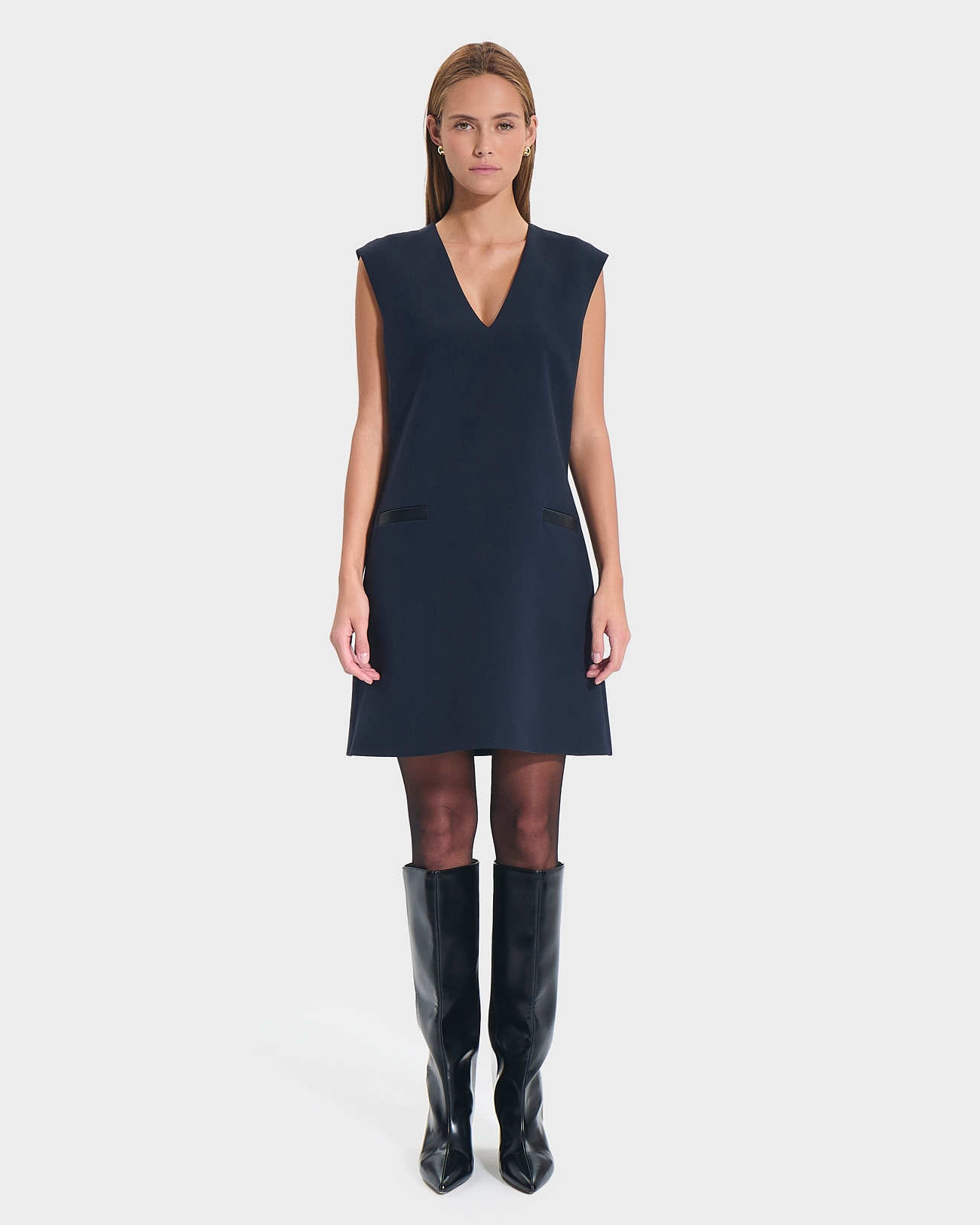 Romine dress Nocturne trapeze dress ZAPA