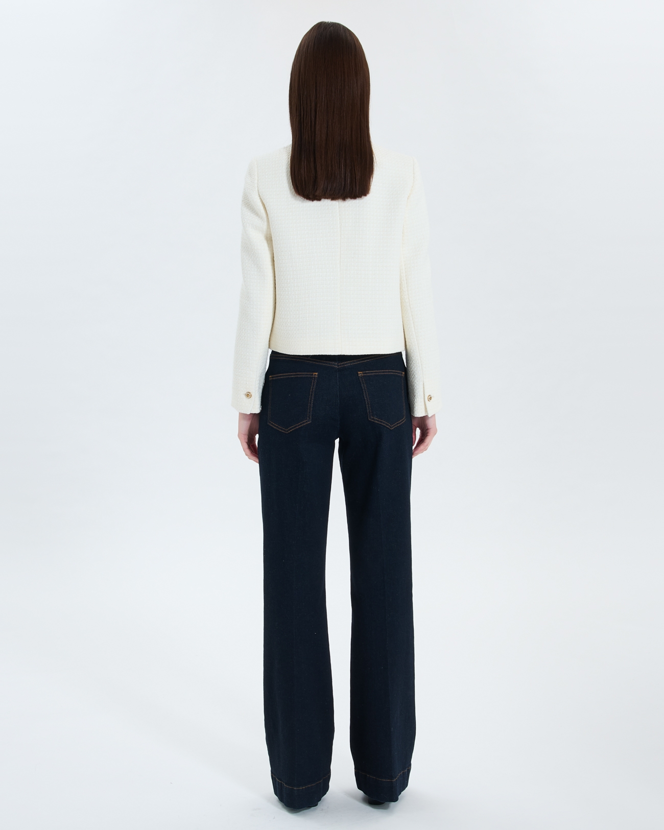 Valse Jacket Ecru tweed jacket ZAPA