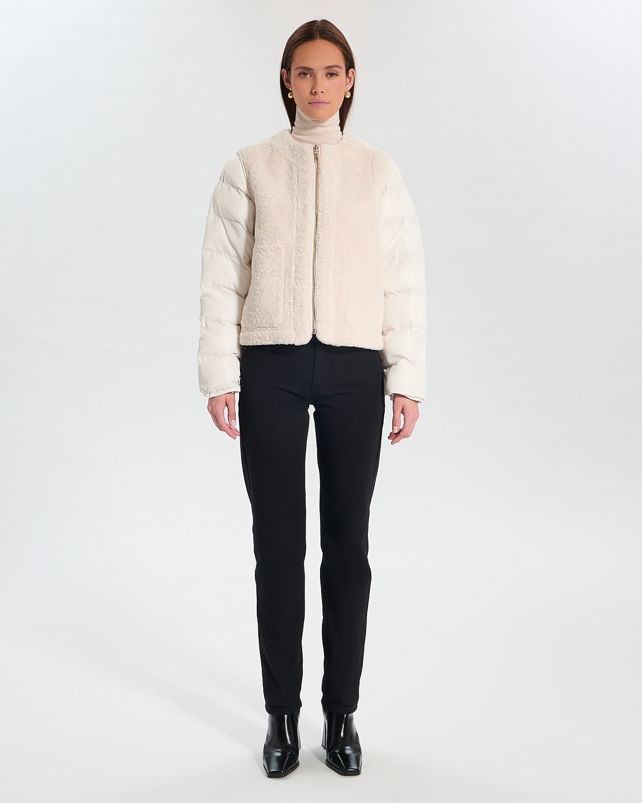 Marielle jacket Ecru jacket ZAPA
