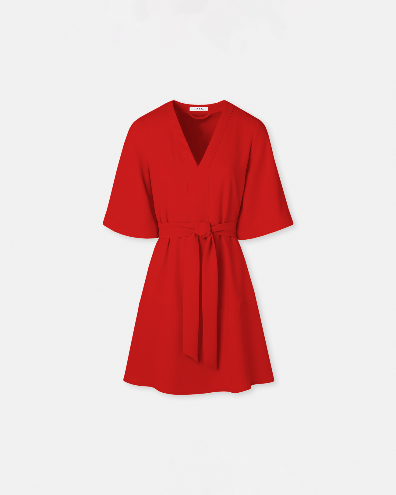 Robin Dress Red flowing dress ZAPA